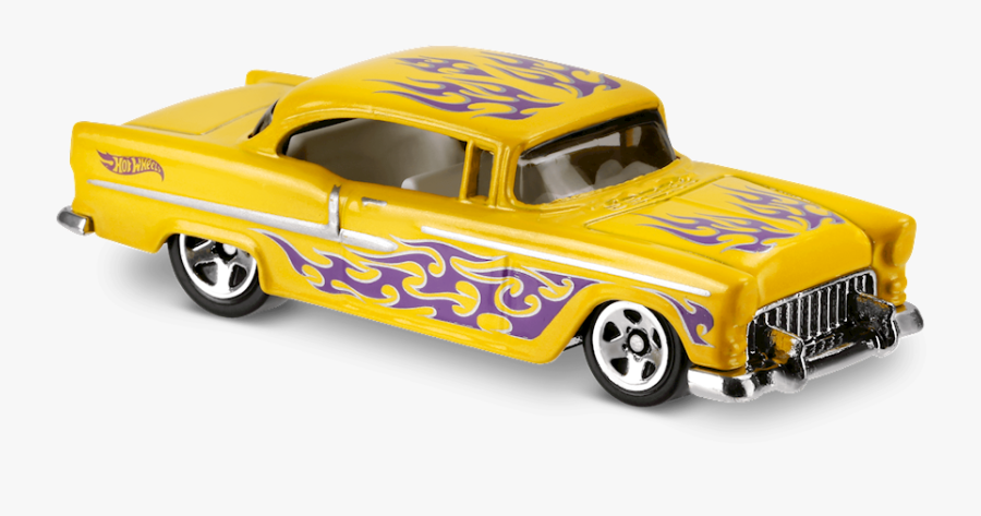 Clipart Flames Hot Wheel - Chevy 55, Transparent Clipart