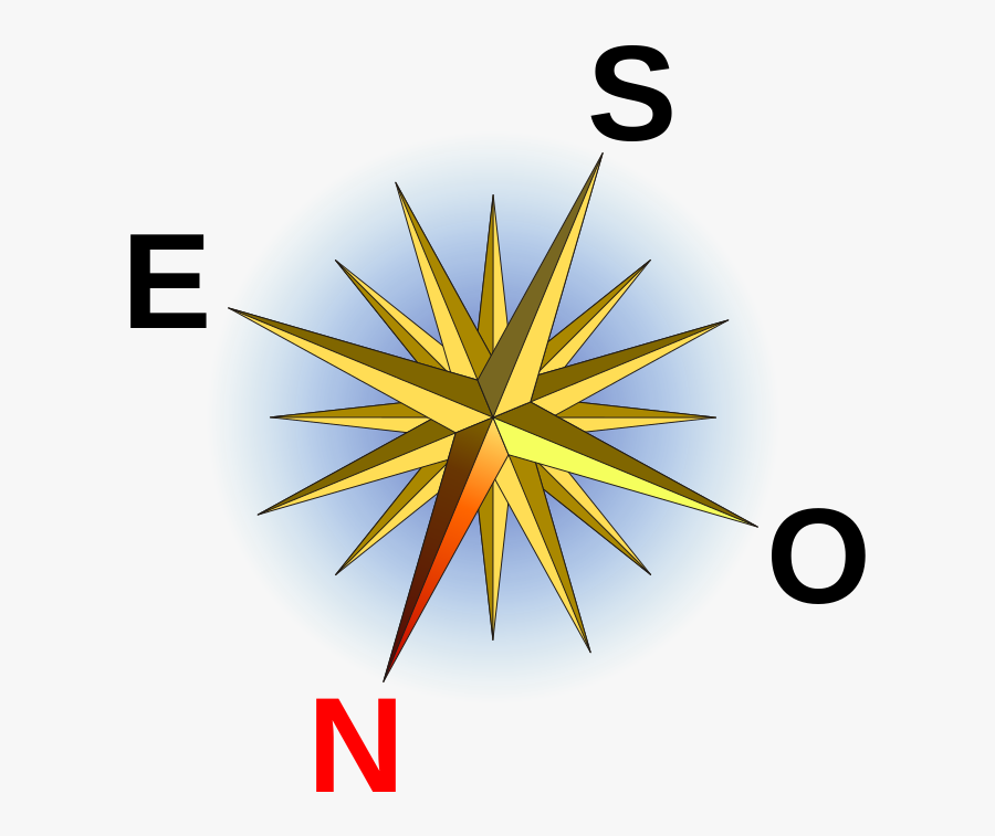 Compass Rose Fr Small Sse - Cool Compass Rose Designs, Transparent Clipart