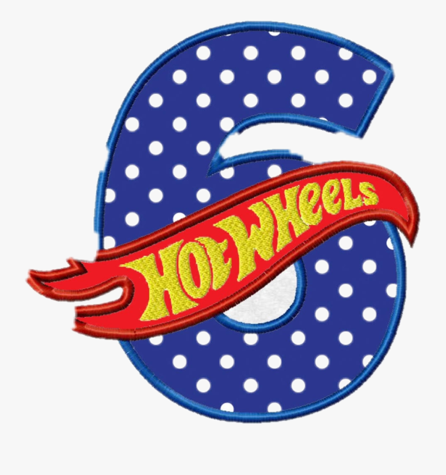 #hot Wheels - Numero 6 Hot Wheels, Transparent Clipart