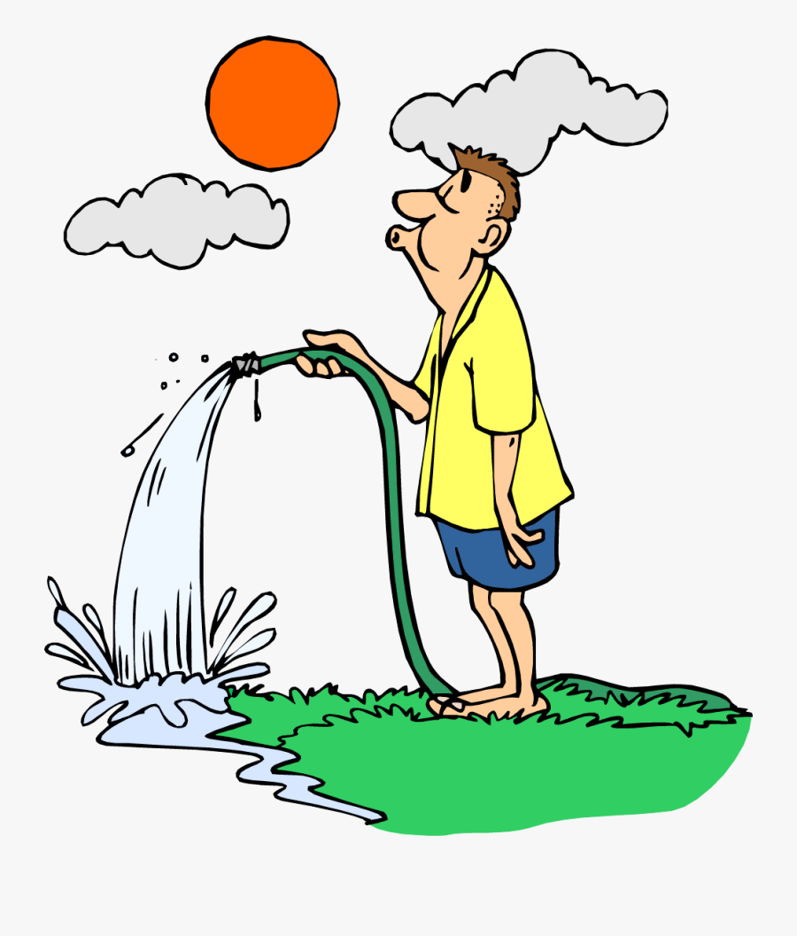 Water Your Yard And Outdoor Plants Early - Conclusion Of Rainwater Harvesting, Transparent Clipart