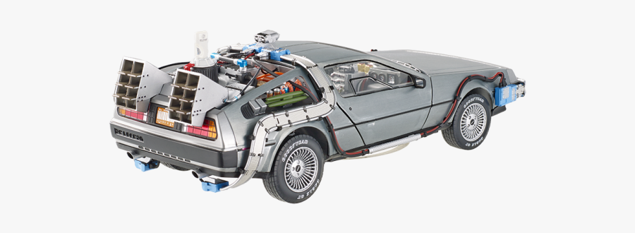 Hot Wheel Bttf Delorean Part 2, Transparent Clipart