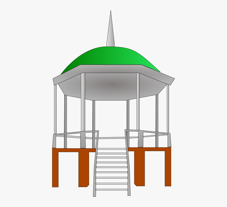Outdoor Structure,angle,kiosk - Imagenes De Un Kiosco Animado, Transparent Clipart