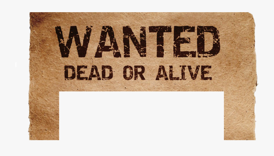 Wanted Poster, Transparent Clipart