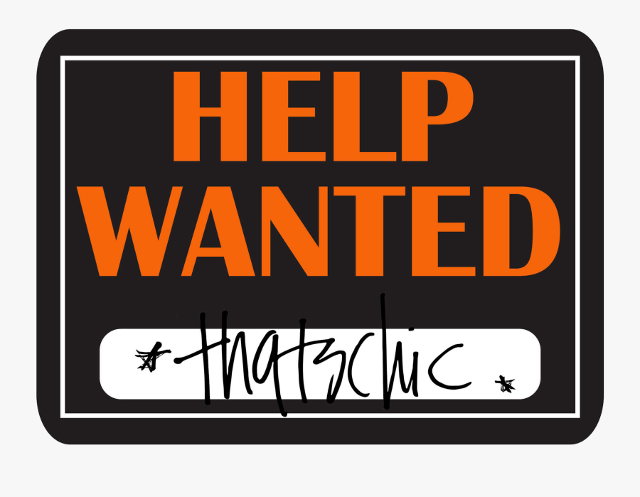 Help Wanted Sign Clipart, Transparent Clipart