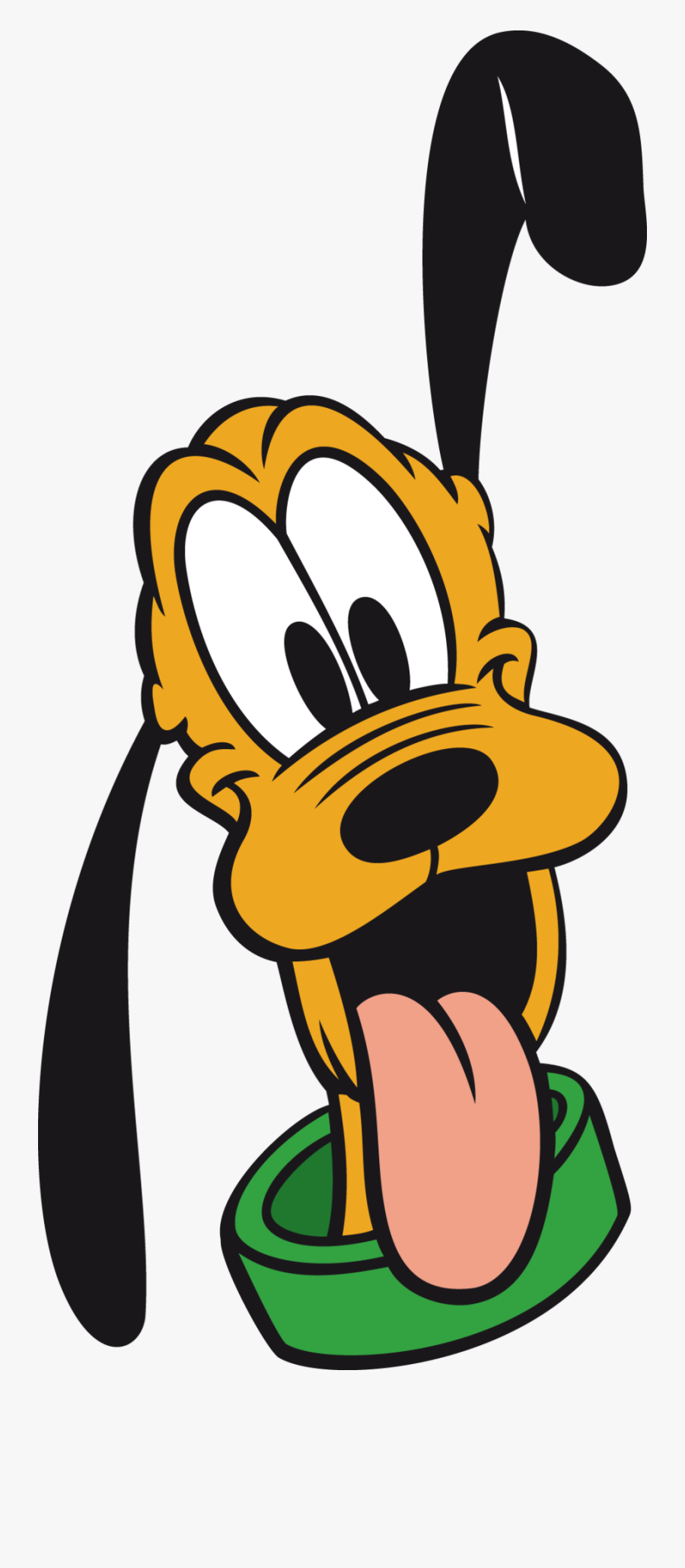 Pluto Mickey Mouse Head, Transparent Clipart