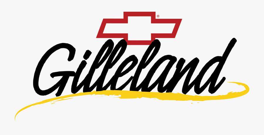 Gilleland Chevrolet Logo, Transparent Clipart