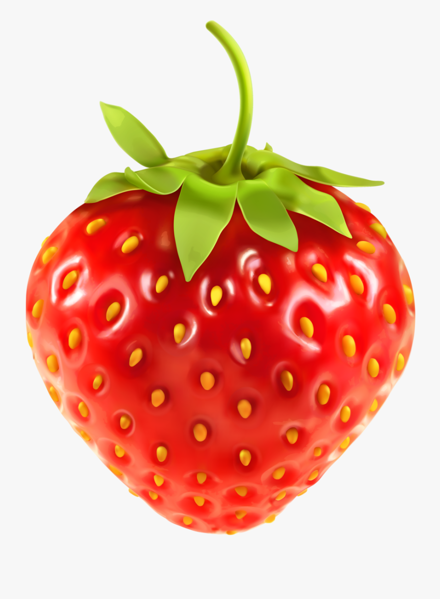 Strawberry Clipart Transparent Background - Strawberry Clipart Png, Transparent Clipart