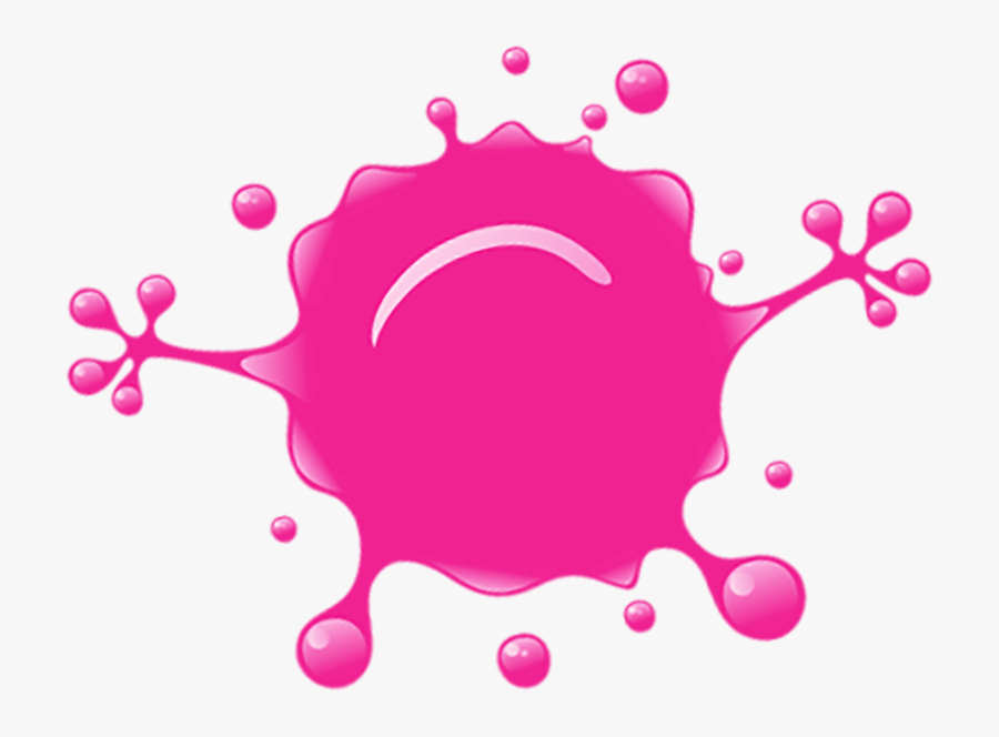 Color Spot Png Clipart , Png Download - Pink Splat Png, Transparent Clipart