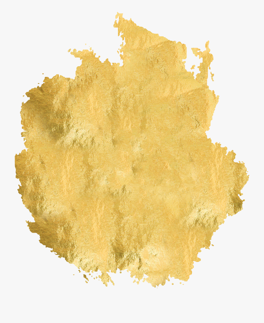Transparent Gold Watercolor Png, Transparent Clipart