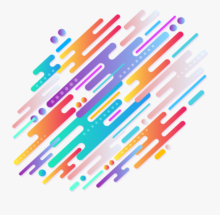 Abstraction Clip Art - Stripes Png, Transparent Clipart