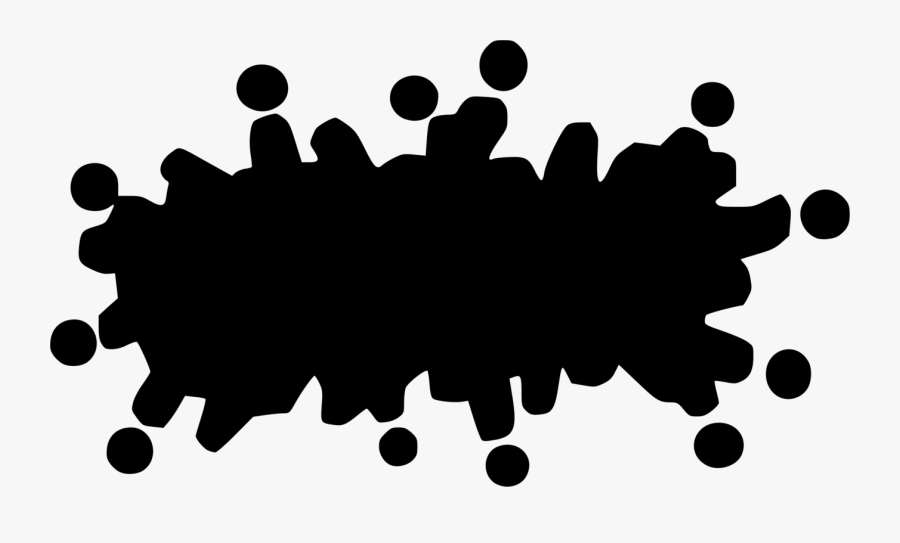 Transparent White Splat Png - Nickelodeon Studios Logo, Transparent Clipart