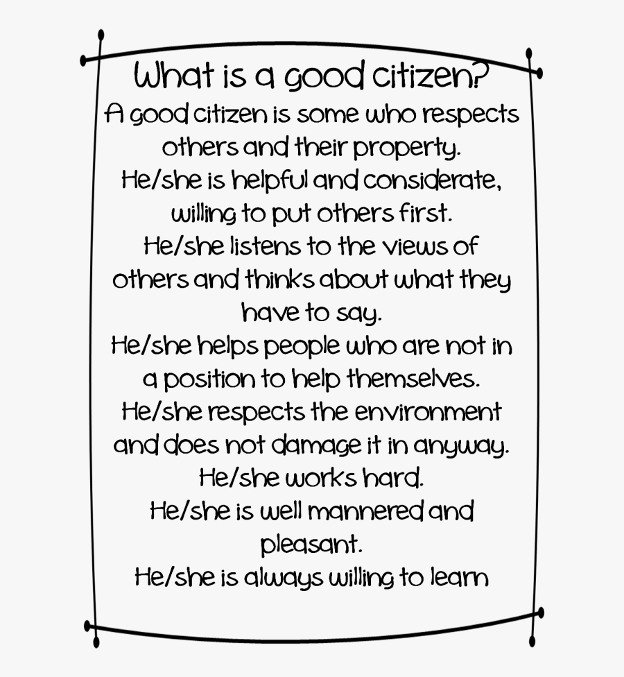 Transparent Poem Clipart - Good Citizen Essay In English, Transparent Clipart