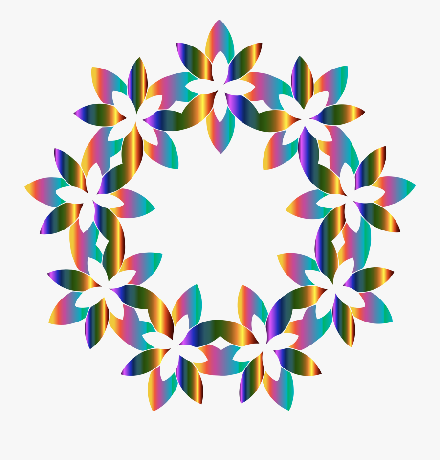 Clipart Abstract Floral Design - Portable Network Graphics, Transparent Clipart