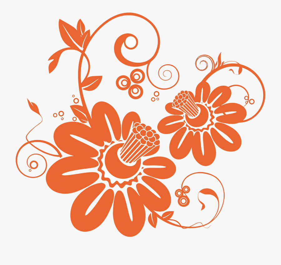 Abstract Floral Pattern - Pattern Flower Png, Transparent Clipart