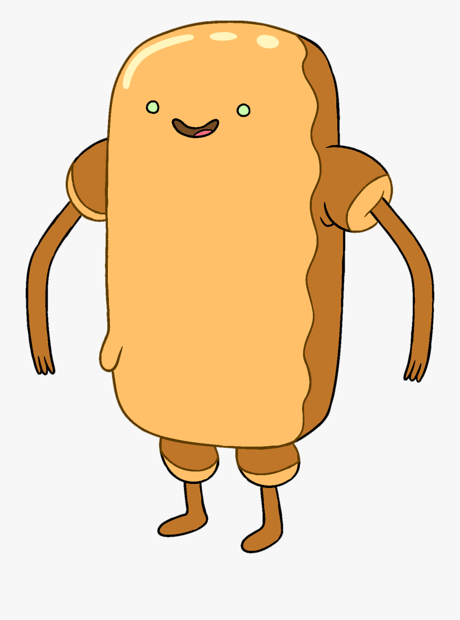 Food Cake Bar Mascot - Adventure Time Food People, Transparent Clipart