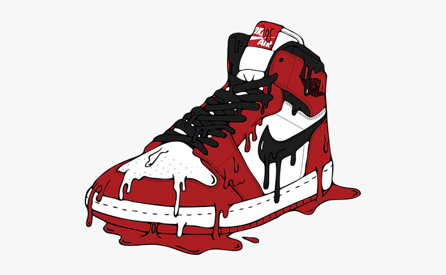 Jordan Items Similar To Original Air Abstract Free - Jordan Shoe Clipart, Transparent Clipart