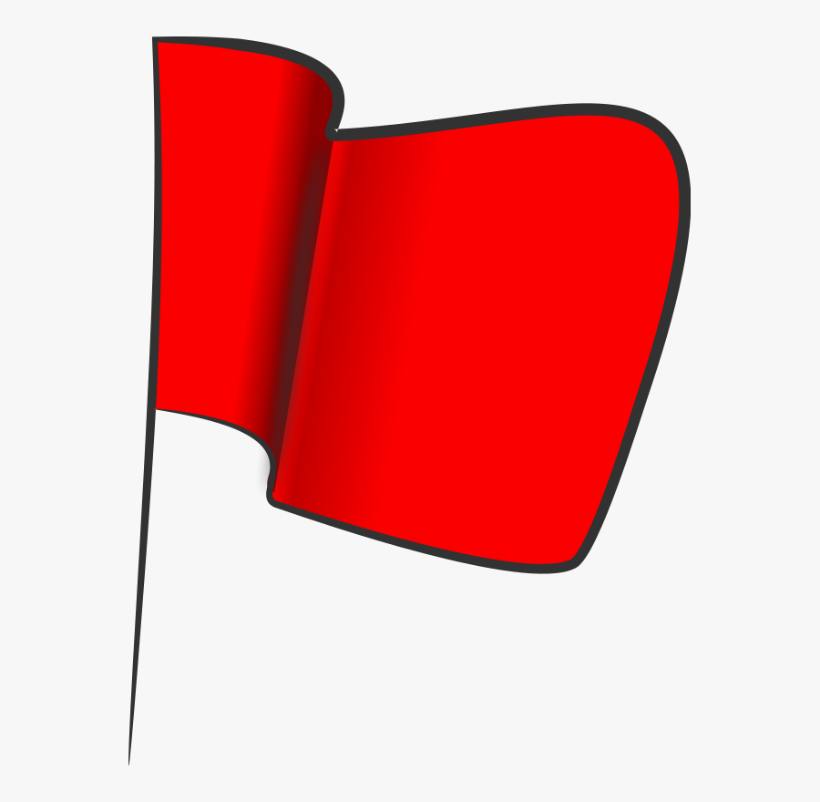 Red Flag Clip Art Chadholtz - Red Flag Bullet Point, Transparent Clipart