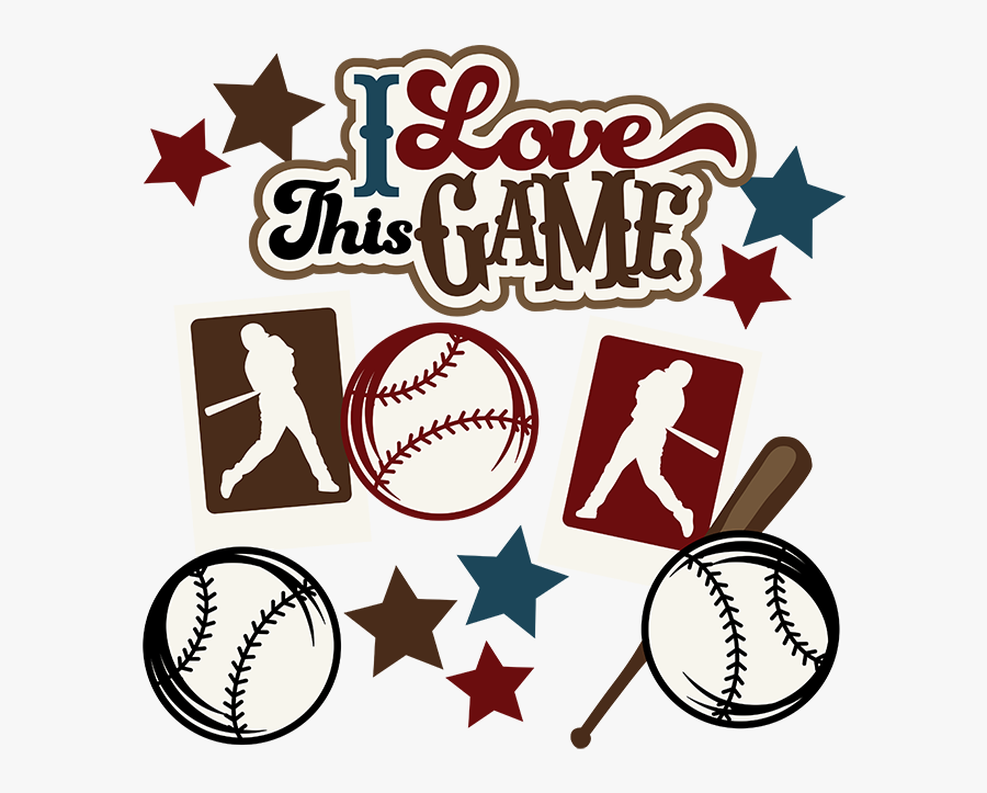 Baseball Scrapbook, Transparent Clipart