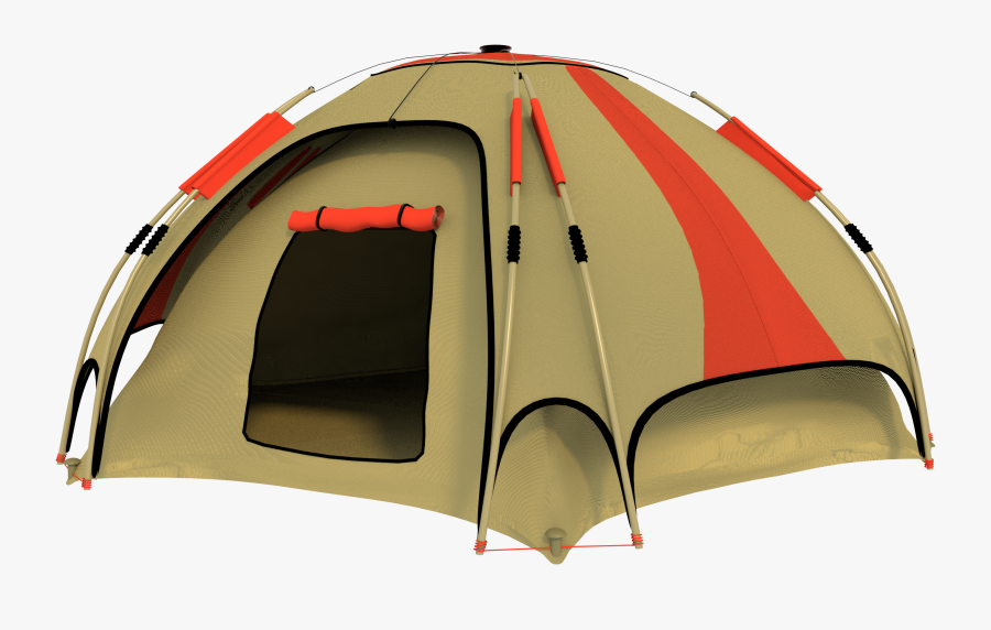 Transparent Camping Tents Clipart - Tent, Transparent Clipart