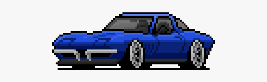 Corvette Clipart - Muscle Car, Transparent Clipart