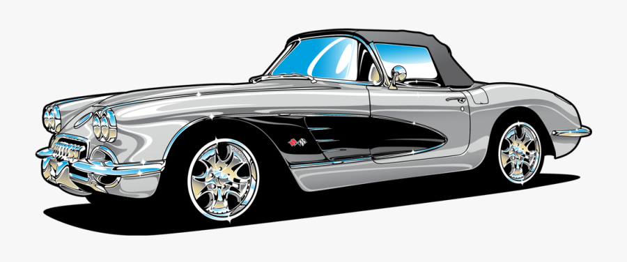 Chevrolet Corvette - Corvette Clipart, Transparent Clipart
