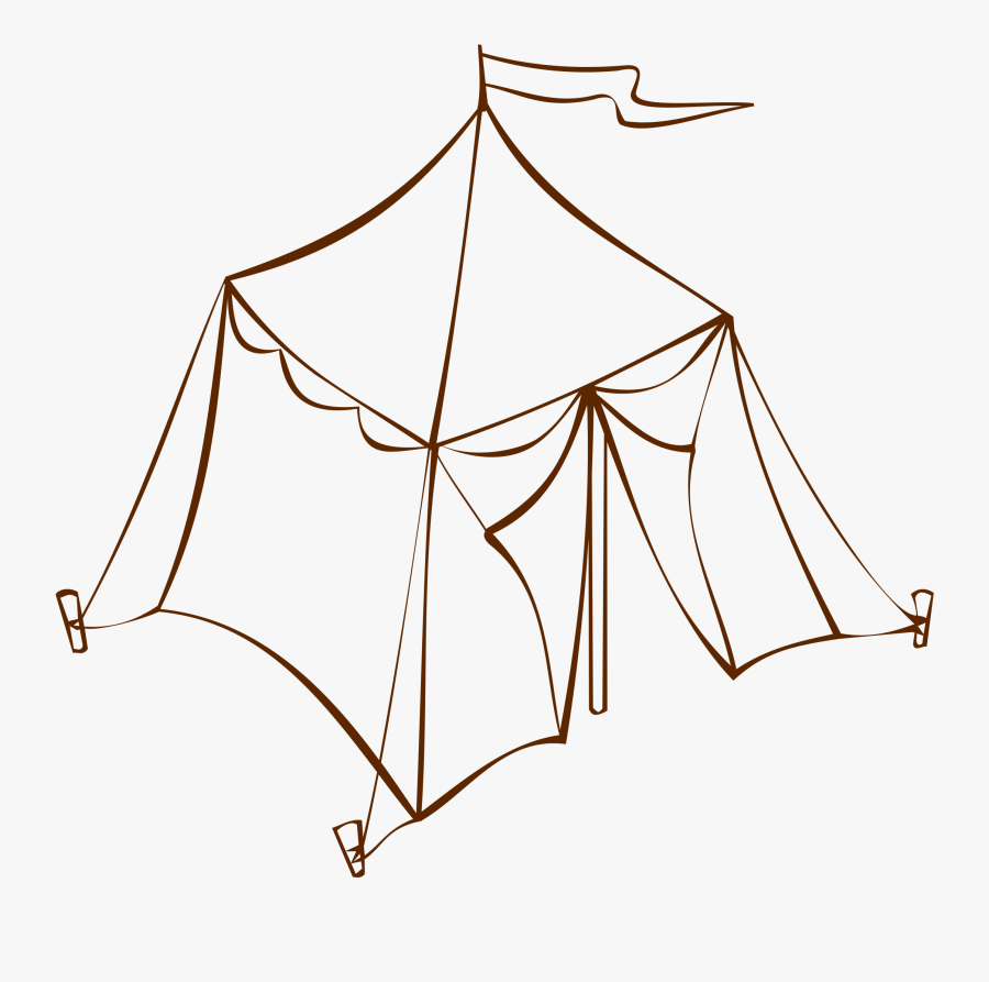 Tent Clip Art Hostted - Tent Clip Art, Transparent Clipart
