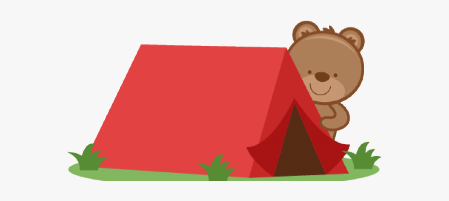 Cute Camping Tents Clip Art, Transparent Clipart