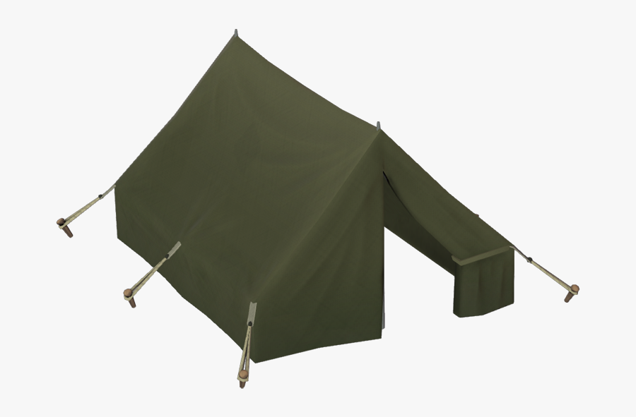 Supply Drop Frontline Tents - Army Tent Clip Art, Transparent Clipart