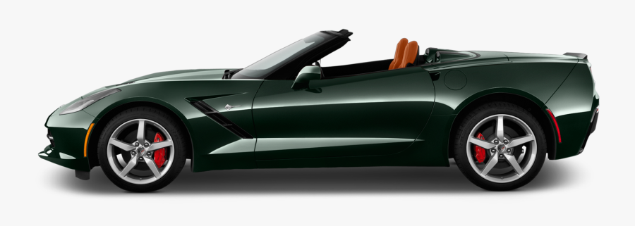 35397 - Chevrolet Corvette Side View, Transparent Clipart
