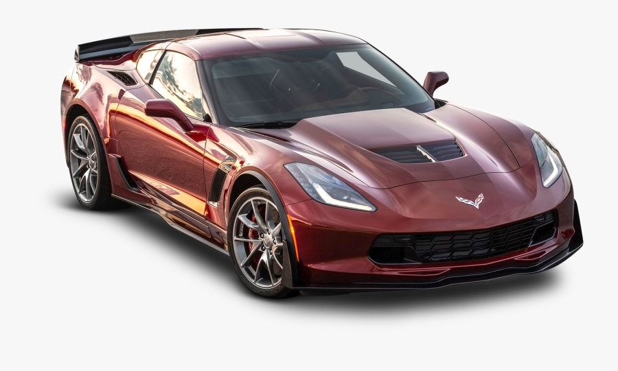 Red Chevrolet Corvette Z06 Spice Car Png Image - Chevrolet Corvette C7 2014, Transparent Clipart
