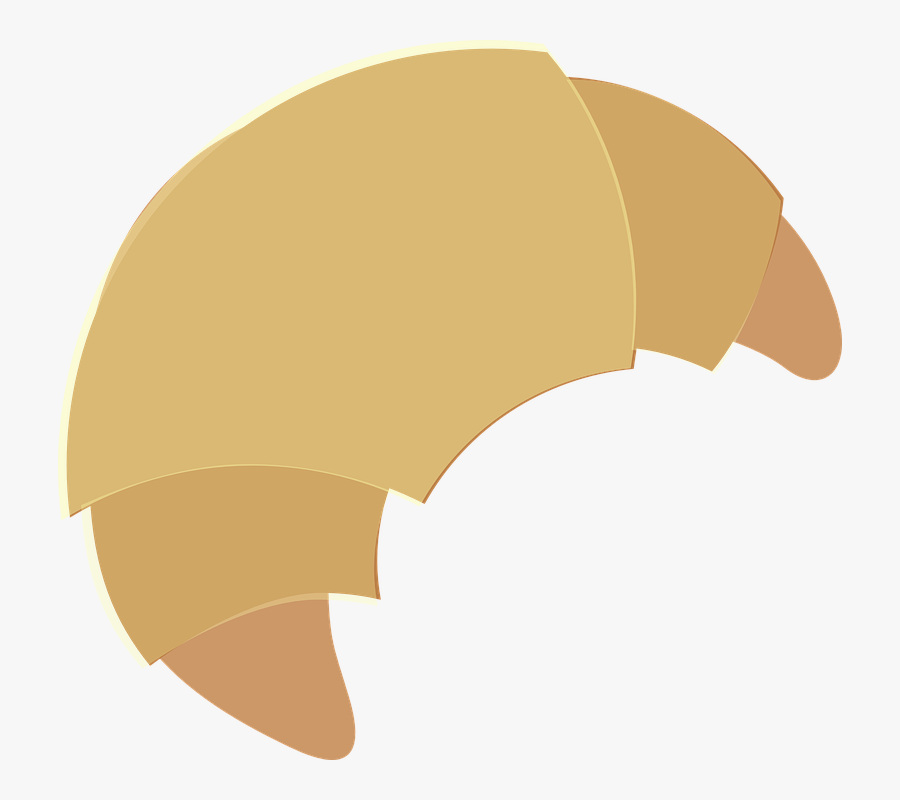 Croissant Food French, Transparent Clipart