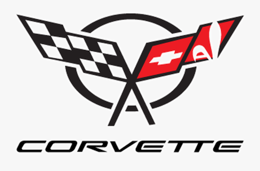 Corvette Flag Logo, Transparent Clipart