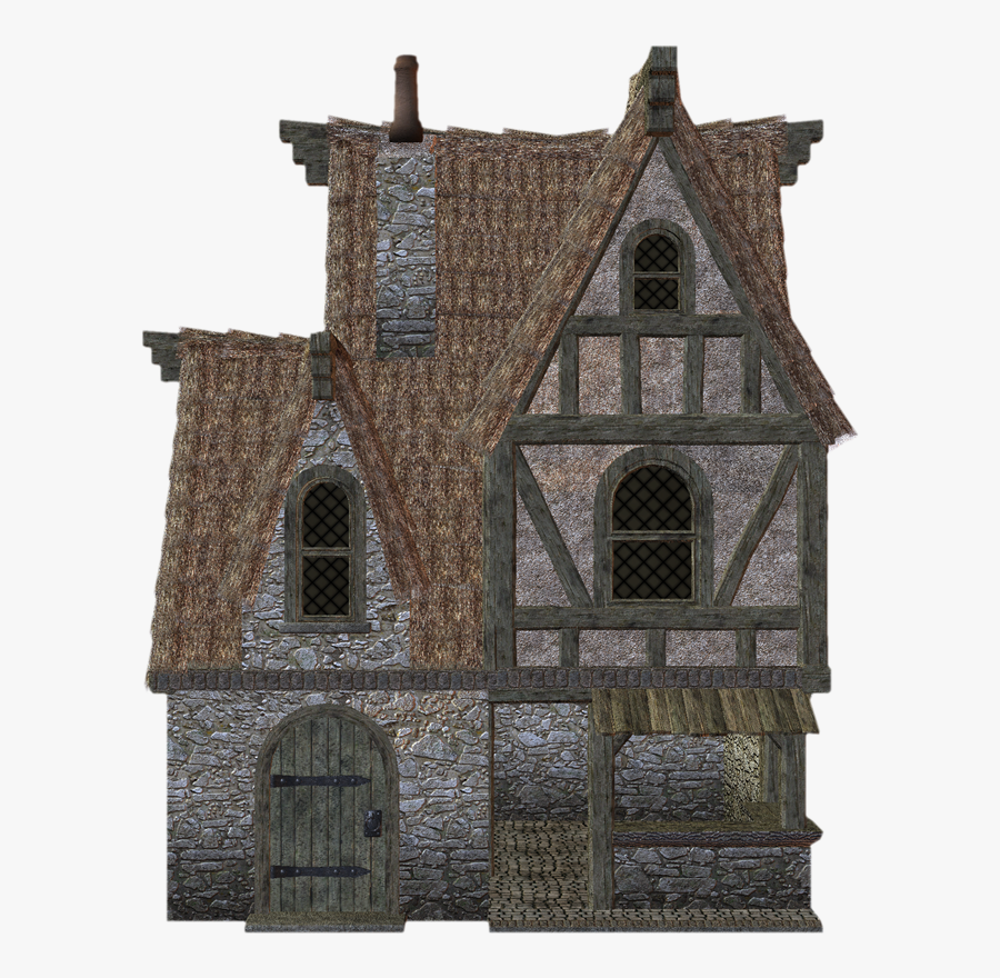 Clip Art Houses, Transparent Clipart