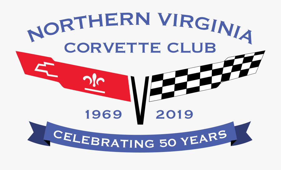 50th Anniversary Png - Corvette Club Logos, Transparent Clipart