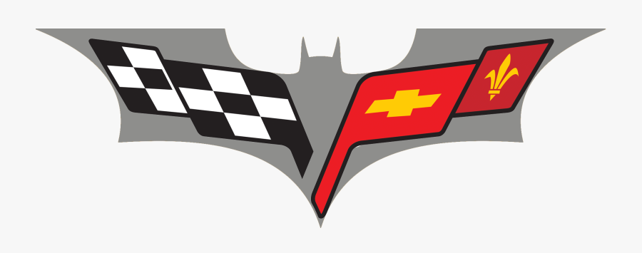 C6 Corvette Flag Logo - Chevrolet Corvette Zr1 Logo, Transparent Clipart