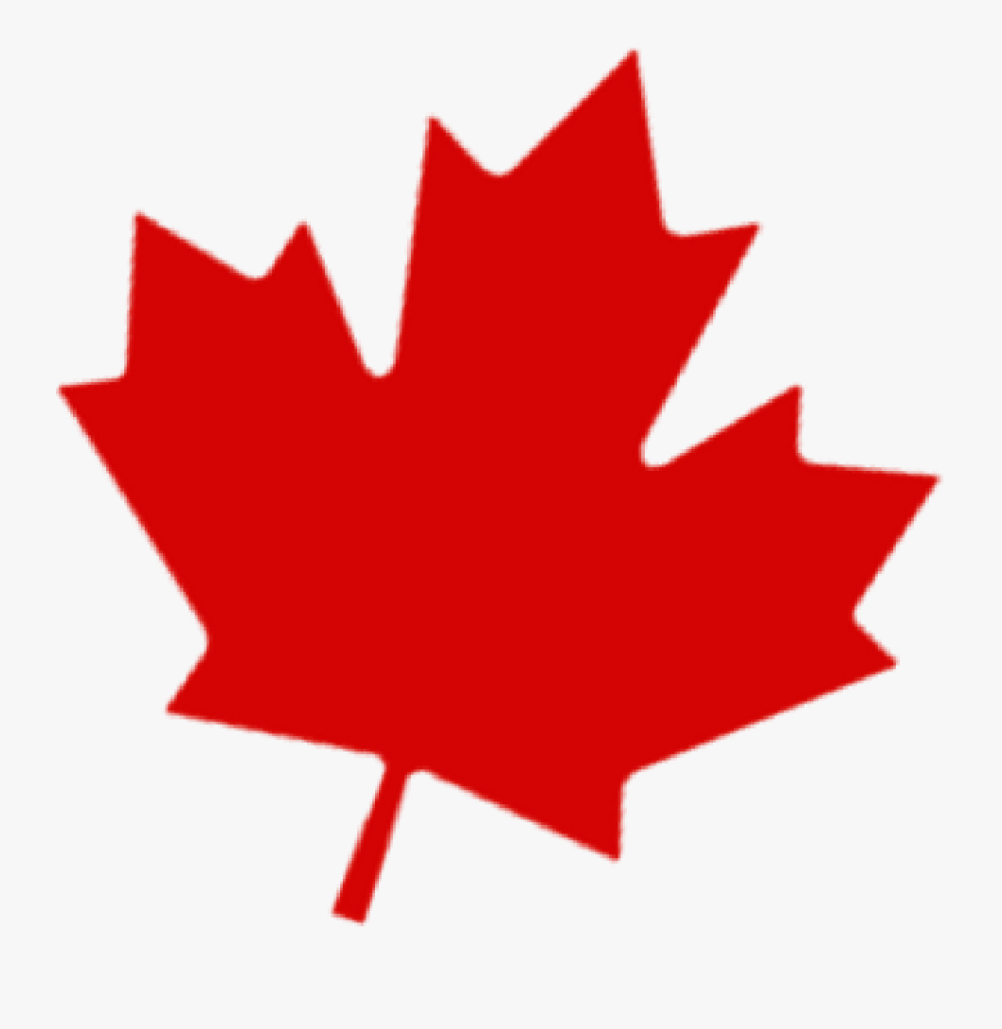 Flag Of Canada Maple Leaf Canada Day Clip Art - Red Maple Leaf Transparent Background, Transparent Clipart
