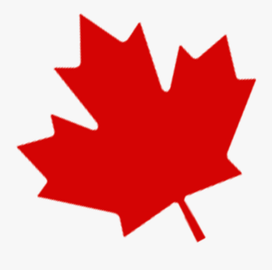 Flag Of Canada Maple Leaf Portable Network Graphics - Red Maple Leaf Transparent Background, Transparent Clipart