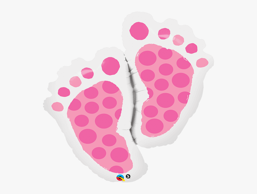 Transparent Baby Foot Print Png - Feet Balloons, Transparent Clipart