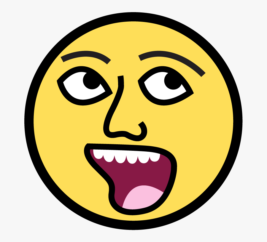 Crazy Happy Face - Nganga Clipart, Transparent Clipart