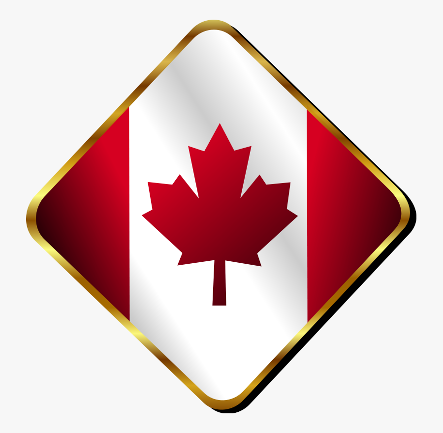 Canada Flag Vector Free, Transparent Clipart