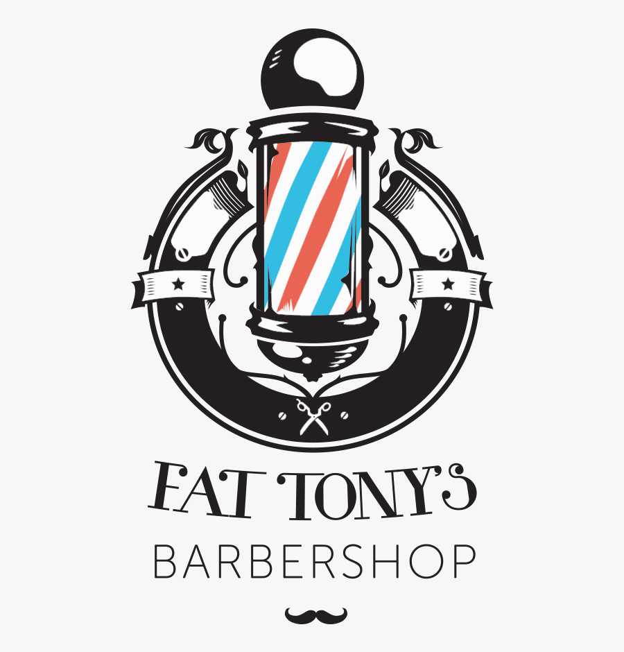 Clip Art Logo Image Barbearia In - Transparent Barber Shop Logo, Transparent Clipart