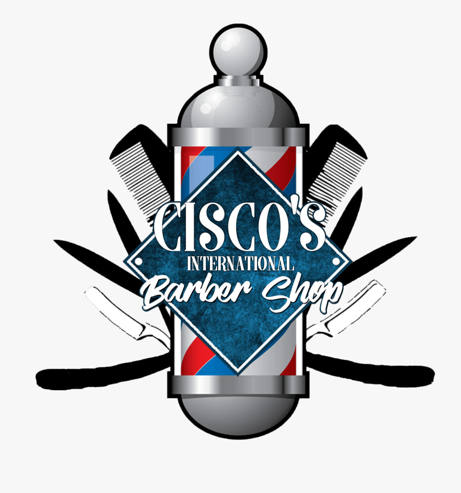 Cisco Barbershop Logo - Free Logo Barber Shop Png, Transparent Clipart