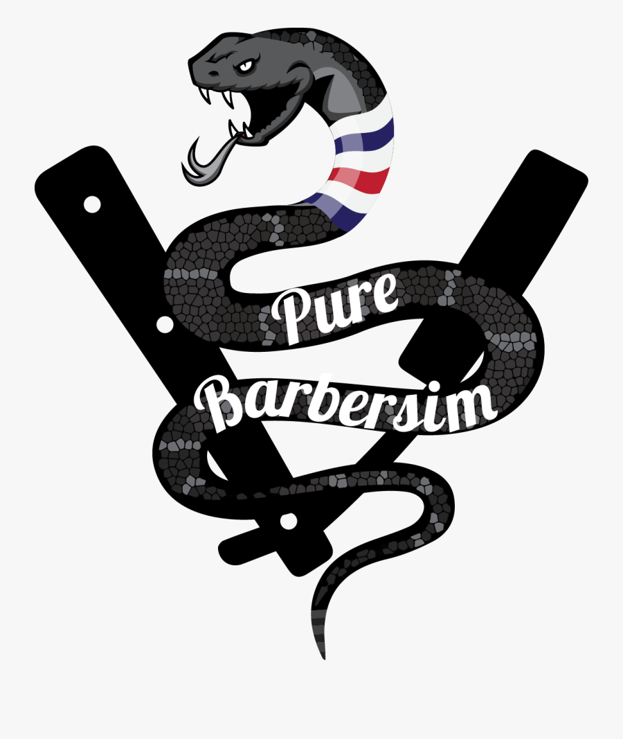 Picture Vintage Barber Shop Clipart - Illustration, Transparent Clipart