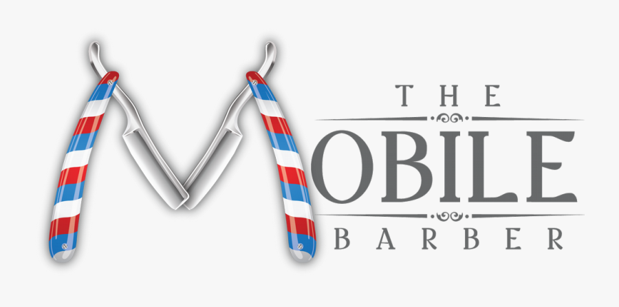 By The Mobile Barber - Mobile Barber Shop Logo, Transparent Clipart