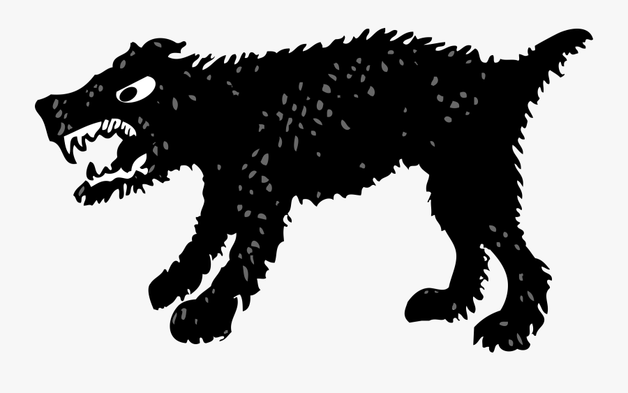 Angry Dog Free Library - Angry Dog Clipart Transparent, Transparent Clipart