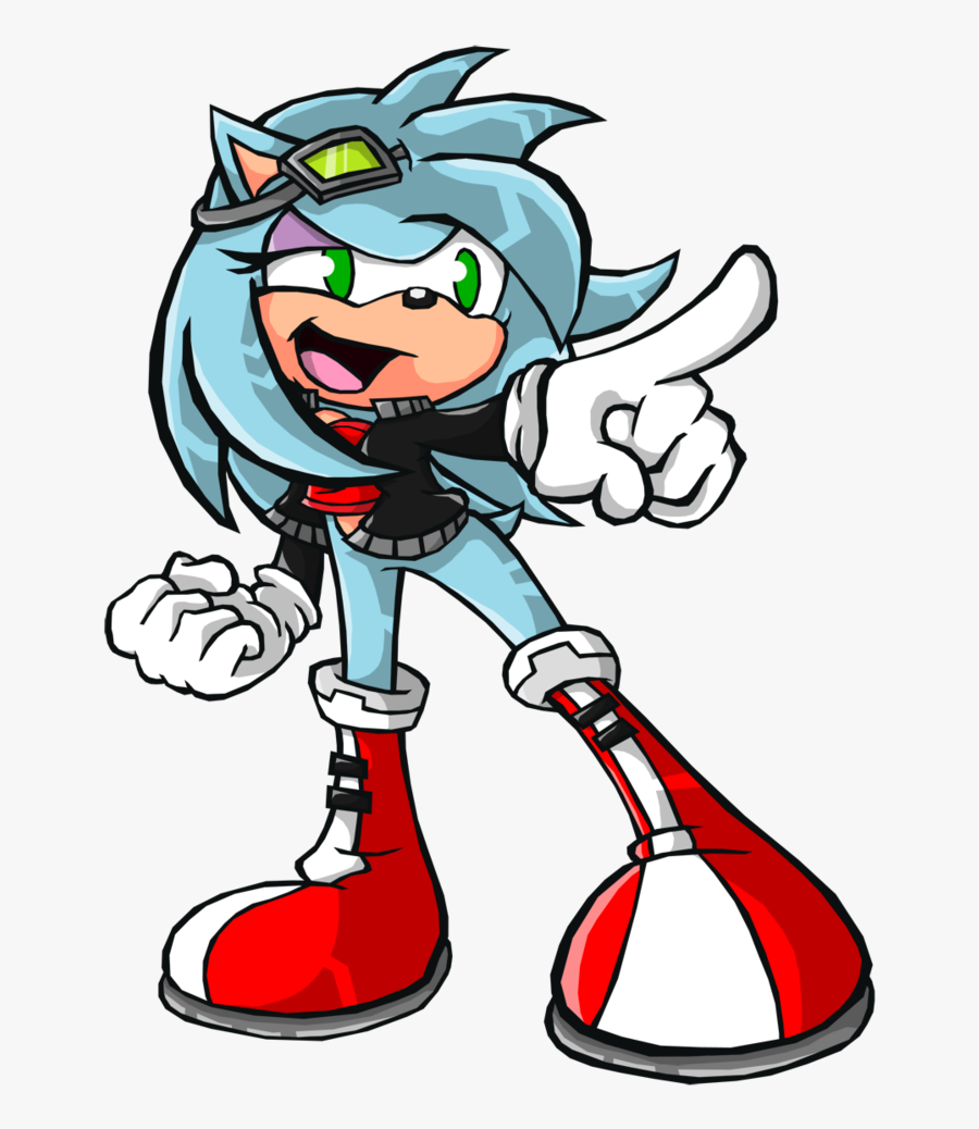 Drawing Sonic Fight Huge Freebie Download For Powerpoint - Characters In Sonic Art Style, Transparent Clipart
