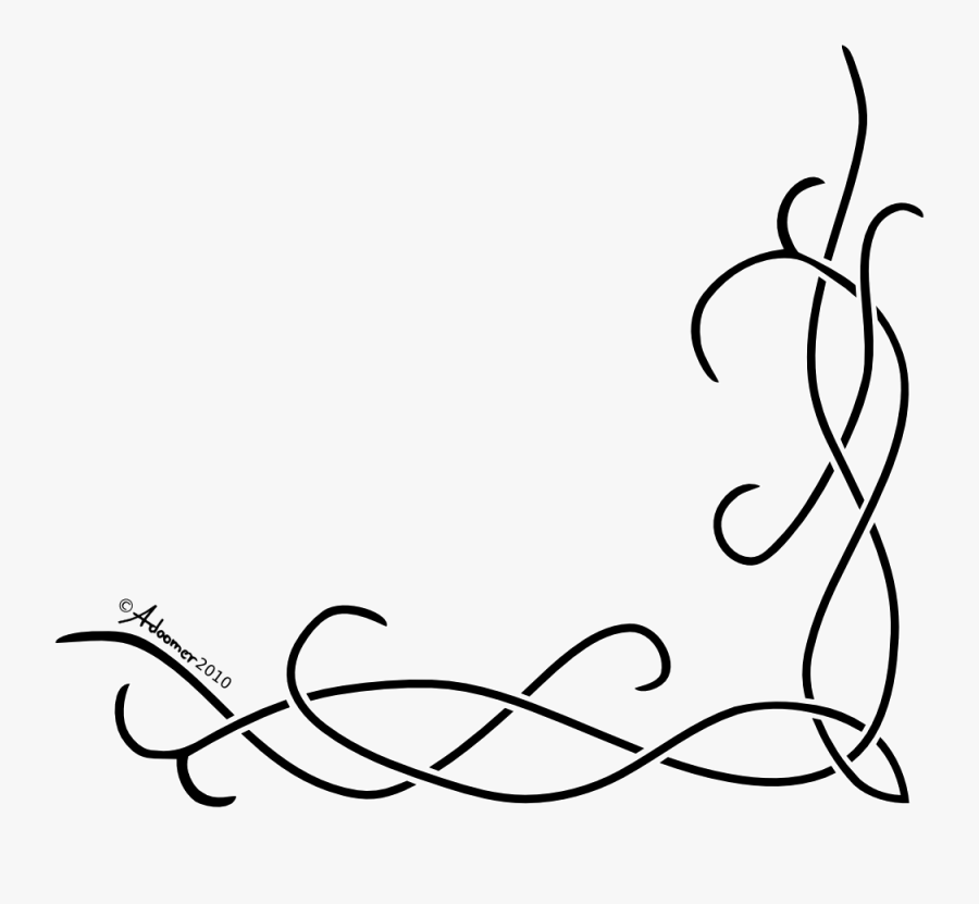 Corner Celtic Knot Pattern By Adoomer, Transparent Clipart