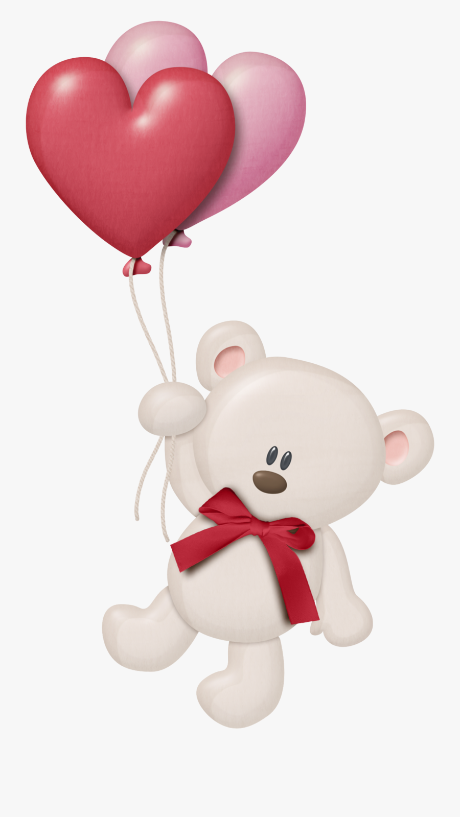 Teddy Bear Balloon Png, Transparent Clipart