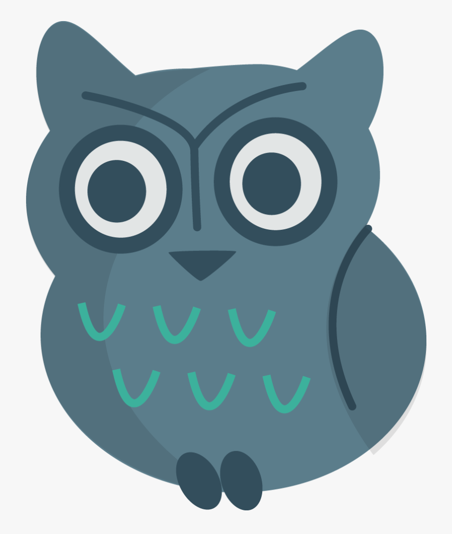 Owl Free To Use Clipart - Owl Simple Png, Transparent Clipart