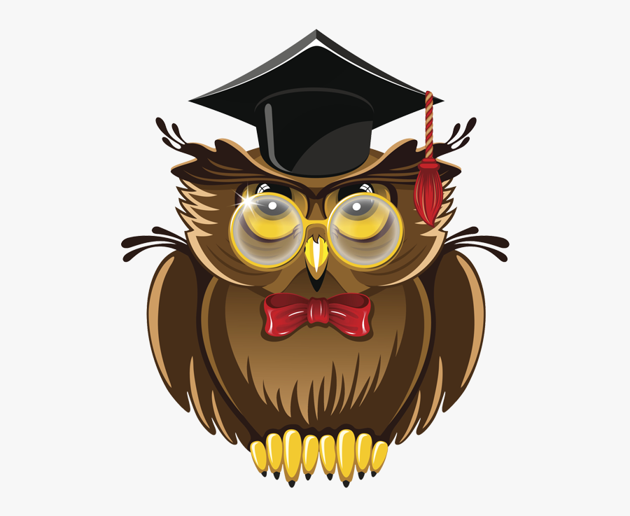 Wise Owl Clipart U2013 Item - Prof Owl, Transparent Clipart